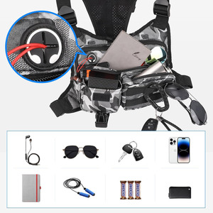 Free sample Hot Sale Tactical Chest <b>Bag</b> Outdoor Hiking Climbing Fishing Tactical Fanny Pack for Running Training - Product Image 2