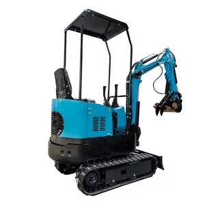 가장 저렴한 오래 판매 가격 수륙 양용 backhoe 1.5 톤 2T 4 톤 크롤러 미니 굴삭기 캐빈