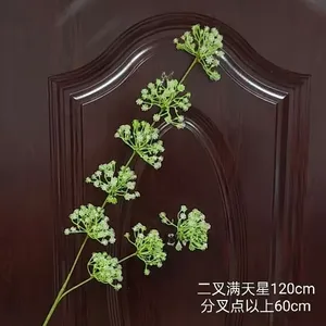 Plantas Verdes Artificiales de Plástico, Jardín Monet, Bosque Verde, Decoración para Bodas, Hogar y Hotel, Estilo Pastoral - Product Image 4