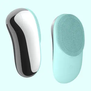 Home Use 2024 Trending Products Sonic Facial Cleansing Brush Electric Silicone Face Cleaning Brush