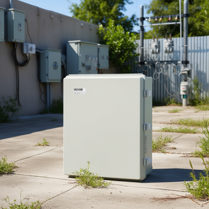 Caja de Conexiones Eléctrica para Exteriores, Plástico ABS, 13.78 x 9.84 x 5.90 Pulgadas, Tapa con Bisagras, IP67, Resistente al Polvo - Product Image 2