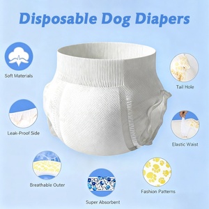 Pañales Desechables para Perros y Mascotas, Transpirables, a Prueba de Fugas, con Muestra Gratuita OEM ODM - Product Image 2