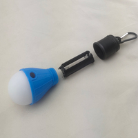 Lanterne de tente LED portable à piles avec interrupteur SOS, indice de protection IP44, pour le camping, la randonnée, la pêche, à intensité variable