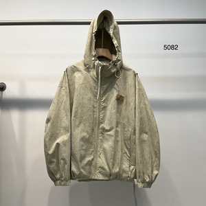 Vestes matelassées imperméables unisexes avec fermeture éclair, 100% coton, coupe décontractée, streetwear tendance, service OEM, collège - Product Image 2