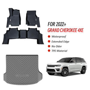 Tapetes de Venta Directa de Fábrica 3D para Maletero y 5D para <span class=keywords><strong>Jeep</strong></span> <span class=keywords><strong>Grand</strong></span> <span class=keywords><strong>Cherokee</strong></span> <span class=keywords><strong>4XE</strong></span> <span class=keywords><strong>2022</strong></span>+ - Product Image 6