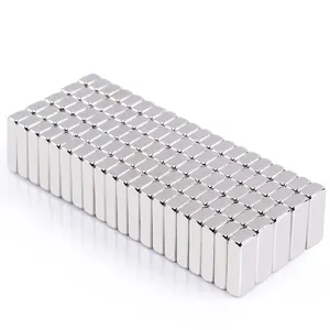 N52 Magnet persegi Neodymium Super kuat Magnet bumi langka permanen Magnet kuat blok untuk industri