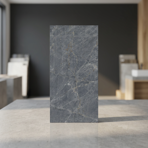 Royal Nero Luxury High Gloss Polished Glazed Porcelain Tiles 600x1200mm Premium Marble Look Floor <b>Wall</b> - Product Image 3