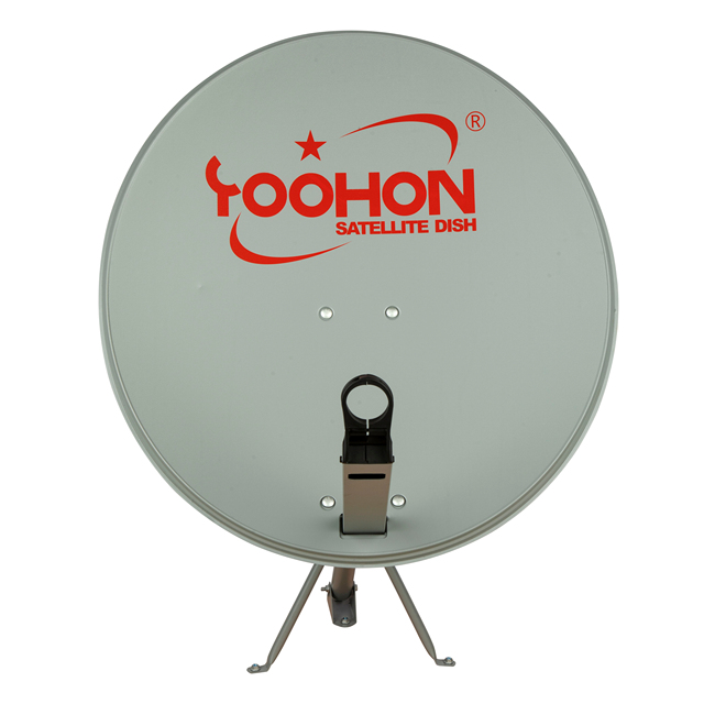 High-Gain 60cm Outdoor Ku Band Satellite Antenna Weatherproof Digital Dish Design with Steel Material