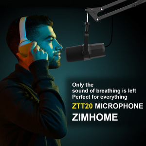 Kit de microphone professionnel Zimhome pour diffusion de podcasts et streaming en direct avec carte son et changeur de voix - Product Image 6