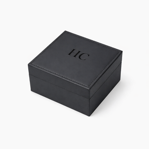 Boîte à montre classique personnalisée en cuir PU à charnière, coffret cadeau pour bijoux, coussin en cuir pour montre, gaufrage, logo personnalisé, prix de gros usine - Product Image 2