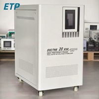 Stabilisateur de tension triphasé en cuivre, modèle TNS SVC 50 kVA 380 V, régulateur de tension automatique, protection contre les surtensions, alimentation industrielle