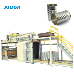 JORSON automática completa de té vacías latas de comida fabricante de línea de producción de apilamiento paletizador máquina de paletizado - Product Image 1
