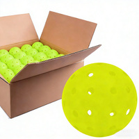 Balles de pickleball JH TPE, 40 trous, qualité tournoi, 26 grammes, 74 mm, pour entraînement et compétition, lot en vrac