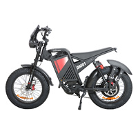 Vélo électrique à gros pneus avec freins à disque hydrauliques, moteur 60V 2000W, écran LCD E300, vente en gros, vélo cargo, quad électrique