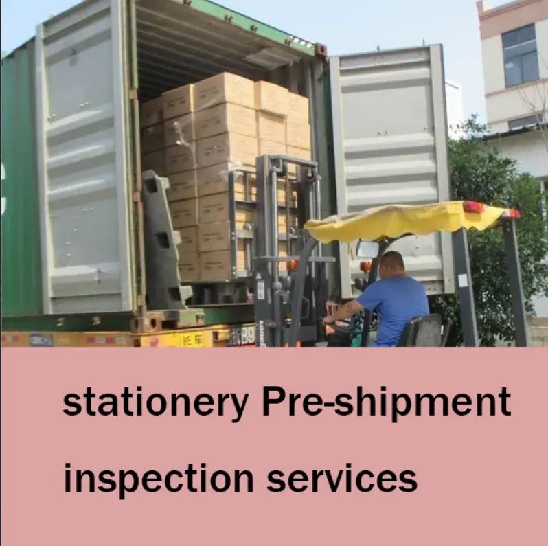 stationery notebook School supplies Pre-shipment inspection services Yiwu Ningbo Hangzhou Dalian Shanghai