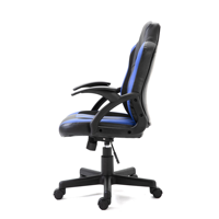 Chaise de course pivotante pour enfants populaire Accoudoir ergonomique Petite chaise d'étude et de jeu avec cuir synthétique Beau style pour les jeunes