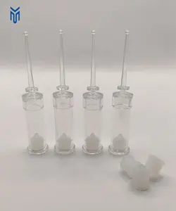 Mini ampollas de suero, botella de ampolla de jeringa desechable para cosméticos, 1ml, venta al por mayor