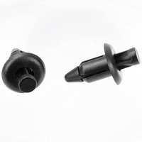 Clips de retenue de carénage et de panneau de garniture en plastique de 6mm pour Honda Kawasaki Suzuki GSX-R Yamaha YZF R1 R6