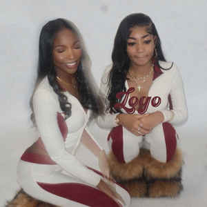 Y2k महिला कपड़े कस्टम लोगो ट्रैकसूट जॉगर सेट लंबे लड़की के अनुकूल लेगिंग 2 पीस लाउंज सेट - Product Image 4