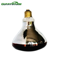 Lampe chauffante pour porcelets Guanyi Factory Sales 150W BR38 pour élevage de bétail