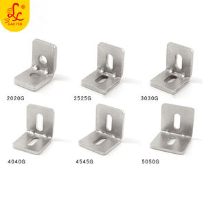 Potongan Sudut Pesawat Tanpa Posisi, Sudut Blok 2 Lubang Braket Baja Sudut Koneksi Vertikal - Product Image 1