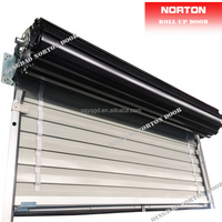 Porte enroulable moderne en acier inoxydable, volet roulant antivol, levage automatique/manuel, couleur/taille personnalisable pour entrepôt