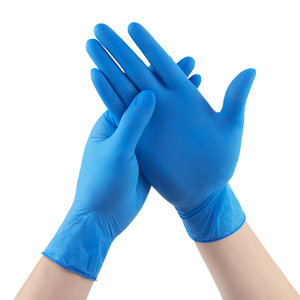 Jia Zhanli Disposable Nitrile Gloves M Size Non-Sterile Powder Free Latex Free Welding Industry Protection - Product Image 2