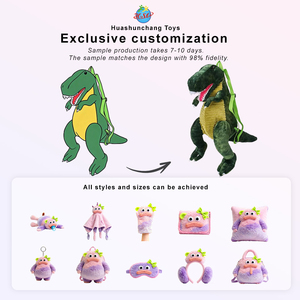 Zaini di Peluche <span class=keywords><strong>Dinosauro</strong></span> Personalizzati di Alta Qualità, Produzione su Misura - Product Image 1