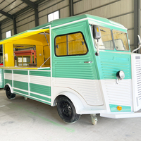 Custom Aangepaste Trailer Met Volledige Keuken Elektrische Mobiele Food Karren Fastfood Trailer Food Truck
