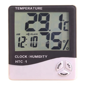 LXC HTC-1 elettronico <span class=keywords><strong>di</strong></span> temperatura e <span class=keywords><strong>umidità</strong></span> metro igrometro interno grande schermo sveglia igrometro HTC-1 - Product Image 4
