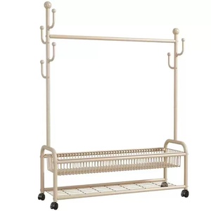 Porte-vêtements suspendu simple pour intérieur, sur pied, pour chambre à coucher, usage domestique, vente directe usine - Product Image 6