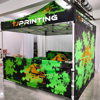 Tongjie 10x10ft 3x3 Tente Pop-up Hexagonale en Aluminium 40mm, Disponible en Stock aux États-Unis, Personnalisable, Tente Pop-up 10X10