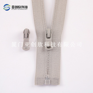 Chiusura Anti-dente in Nylon per ispezione di sicurezza in plastica per abbigliamento Stretch incrociato con Zipper Anti-denti dedicati stampi per cerniere - Product Image 5