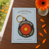 Porte-clés personnalisé en PVC hérisson, porte-clés en caoutchouc marguerite gerbera, porte-clés fleur en silicone souple, porte-clés animal en silicone feuilles d'érable
