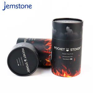 Boîte d'emballage de cylindre de traitement de conception personnalisée emballage de tube en papier kraft personnalisé - Product Image 4