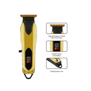 नए पेशेवर बाल ट्रिमर सर्वश्रेष्ठ हेयर क्लिपर बार्बरशॉप पुरुषों इलेक्ट्रिक शेविंग मशीन कॉर्लेस हेयरकट मशीन - Product Image 5