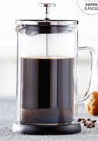Offres Spéciales cafetière à double paroi presse à café française presse à verre pot dans la cuisine pot à lait sifflant à double paroi
