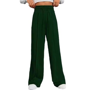 Pantalon de survêtement ample et droit pour femme, coupe large, décontracté, sport, tendance - Product Image 6