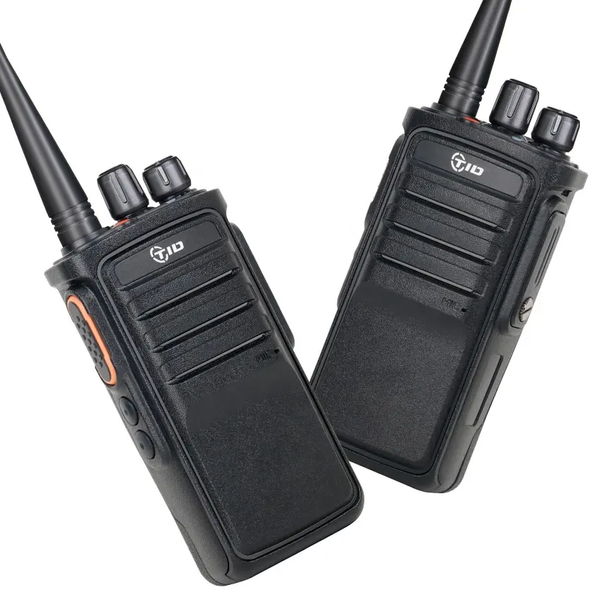 Td-v712 اسلكية تخاطب 155MHz VHF 400-520MHz UHF اتجاهين راديو telsiz الأمن معدات الاتصالات اللاسلكية