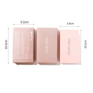 2 colores Maquillaje facial Sombra de ojos Paleta de rubor Polvo prensado vegano y crema Logotipo personalizado Paleta de rubor rosa - Product Image 6