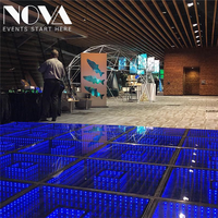 NOVA Équipement DJ de haute qualité, panneau LED 3D pour sol, piste de danse pour mariage