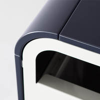 Compartiment de recyclage 3 déchets métalliques recyclage poubelles Ss Restaurant intérieur stockage Public poubelle 32 gallons poubelle