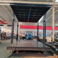 Plateforme élévatrice à ciseaux électrique hydraulique à double niveau de 5 tonnes pour garage domestique avec construction en acier allié certifiée ISO/CE