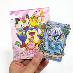 YQ - Paquete de Cartas Coleccionables de Metal con Diseño Exquisito de Pokémon, <span class=keywords><strong>Caja</strong></span> Sorpresa de Fan Art, Cartas Coleccionables PTCG, Precio Bajo al por Mayor - Product Image 1