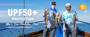 Chemise de protection solaire respirante en soie glacée <span class=keywords><strong>anti</strong></span>-<span class=keywords><strong>UV</strong></span> pour sports de plein air et pêche, vêtement de protection solaire à capuche pour <span class=keywords><strong>homme</strong></span> - Product Image 3