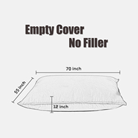 Pouf en cuir VISI Morden, sac à selle souple et pouf d'intérieur ou d'extérieur