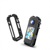 Support de fixation en plastique PC durable de haute qualité pour Insta360 X4 Air avec double interface griffe froide et port 1/4''