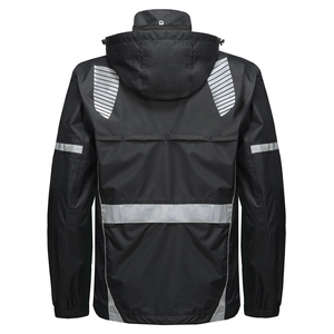 <span class=keywords><strong>Cortavientos</strong></span> impermeable para ciclismo con cremallera para <span class=keywords><strong>hombre</strong></span>, capucha para ciclismo de <span class=keywords><strong>montaña</strong></span>, chaqueta reflectante para lluvia, <span class=keywords><strong>cortavientos</strong></span> - Product Image 2