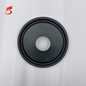 Loa phụ tùng Bộ phận khuếch đại loa phụ kiện <span class=keywords><strong>6</strong></span> <span class=keywords><strong>inch</strong></span> giấy nón sừng lưu vực cao su cạnh - Product Image 2