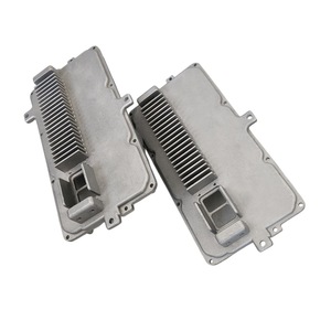 Aluminum Alloy Die Casting Housing Xh 026 For Automotive And Electronic Parts With Cooling Fins And Custom Design - Product Image 4
